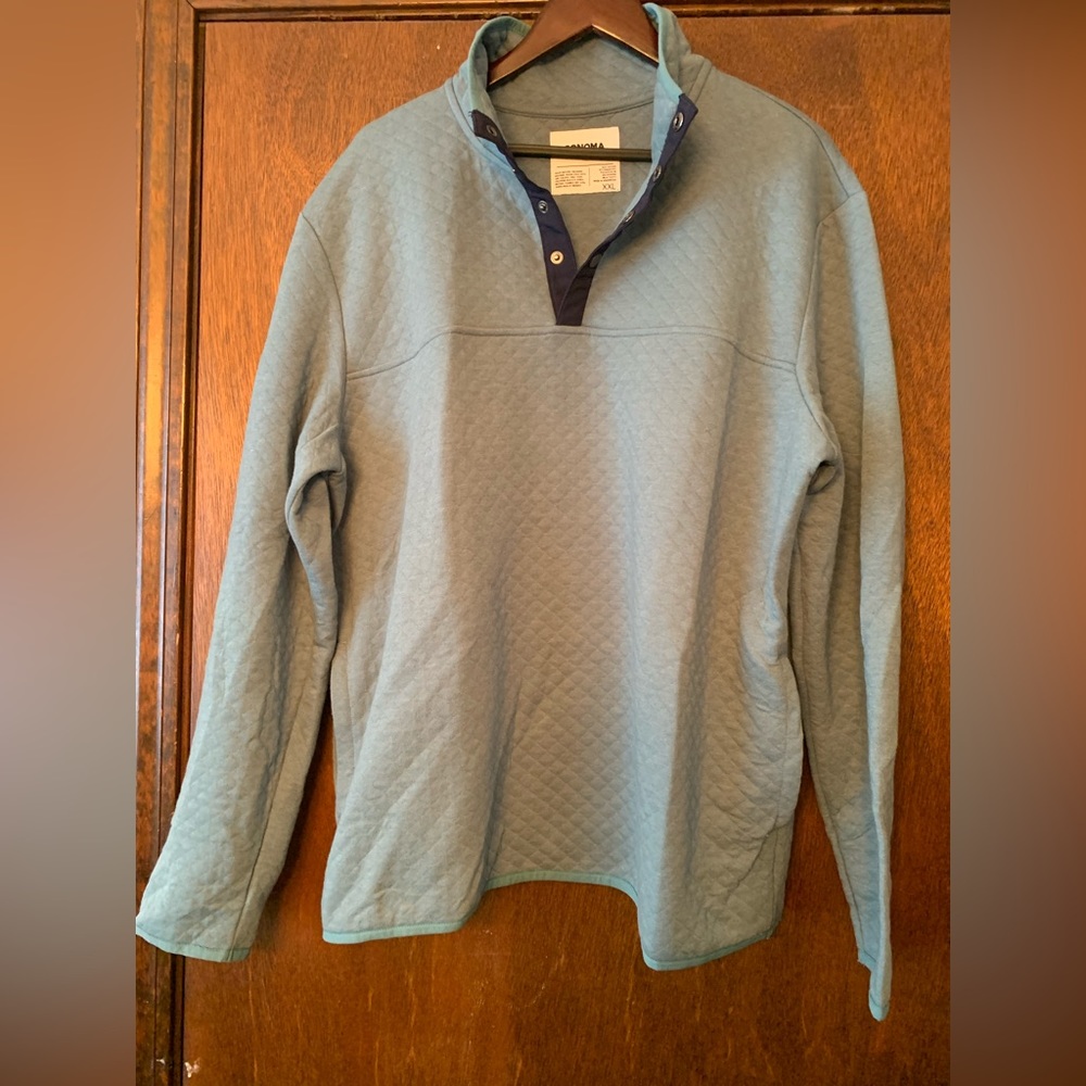 Men’s XXL Sonoma 1/4 button up pullover.